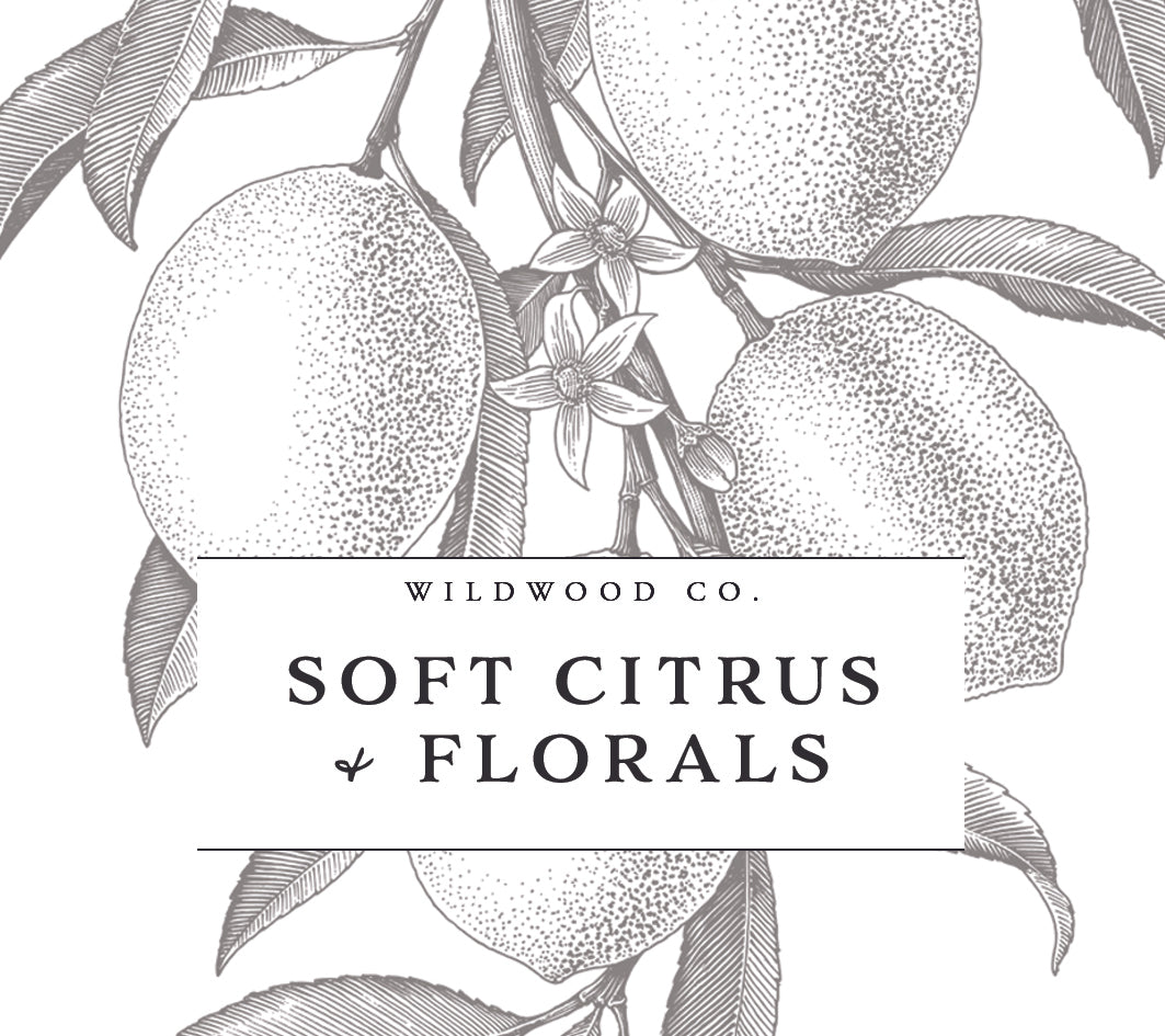 SOFT CITRUS + FLORALS with White Musk + Vetiver | 180g