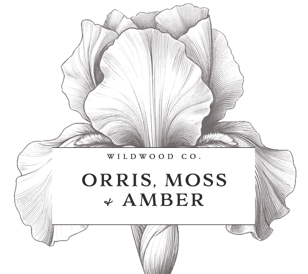 ORRIS, MOSS + AMBER with Bergamot, Musk + Patchouli | 180g