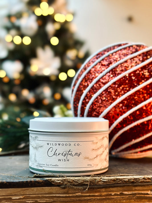 CHRISTMAS WISH | Spiced Cinnamon + Apple Cider | 180g