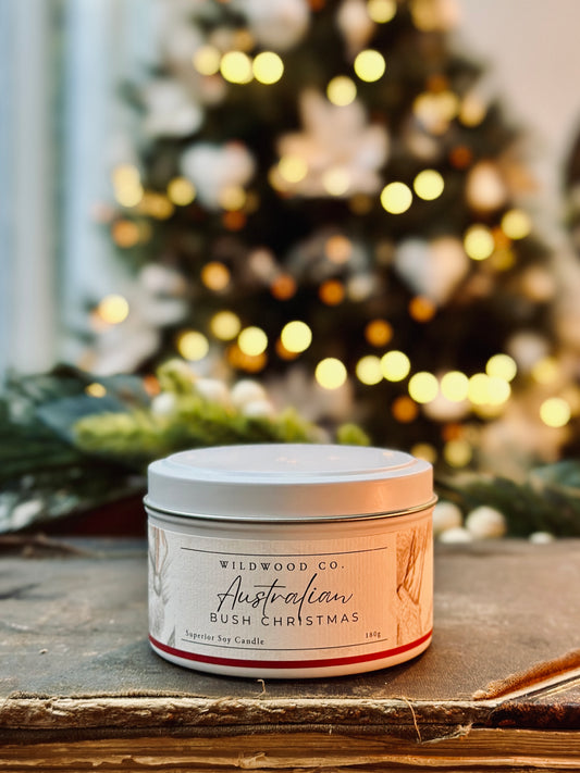 AUSTRALIAN BUSH CHRISTMAS with Wattle, Lemon Myrtle + Sandalwood | 180g