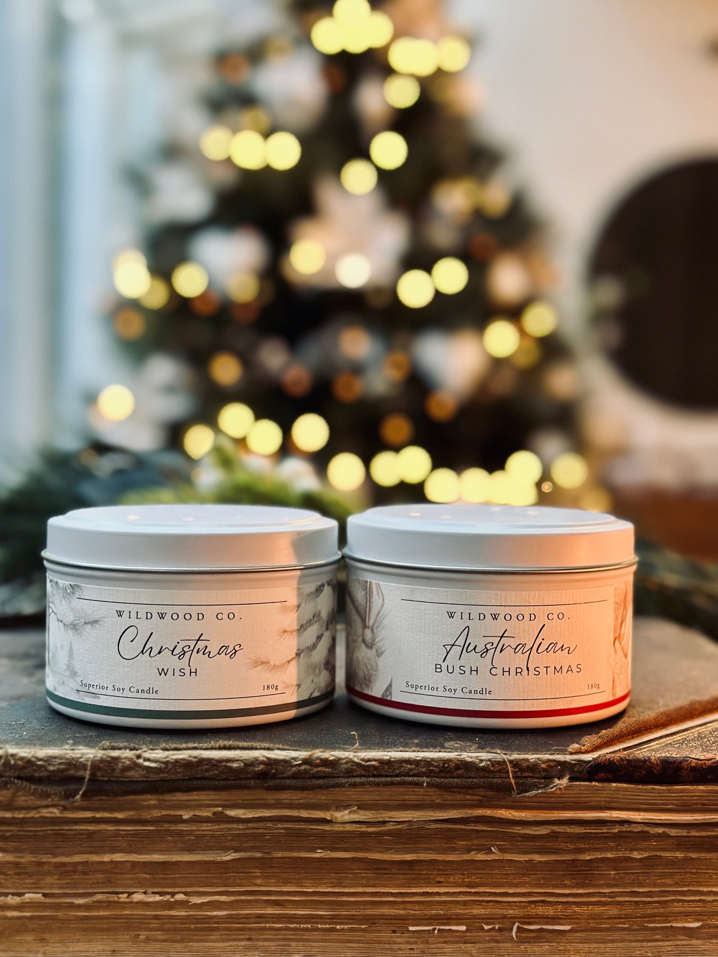 AUSTRALIAN BUSH CHRISTMAS with Wattle, Lemon Myrtle + Sandalwood | 180g