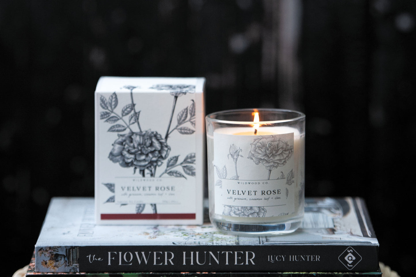 VELVET ROSE + CLOVE with Geranium + Cinnamon Leaf | 180g