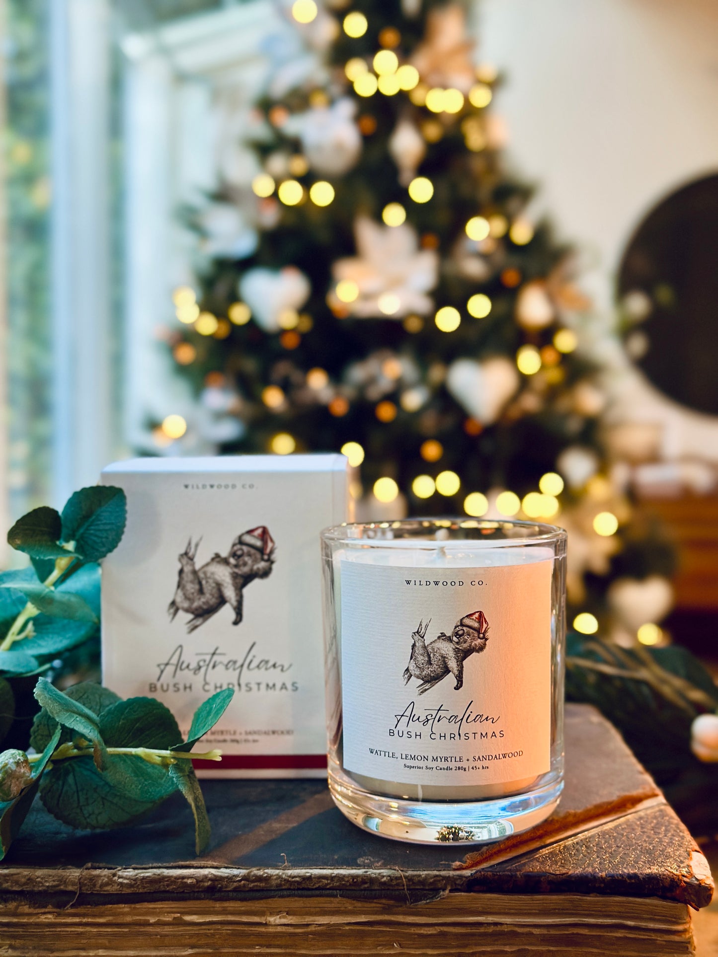 AUSTRALIAN BUSH CHRISTMAS with Wattle, Lemon Myrtle + Sandalwood