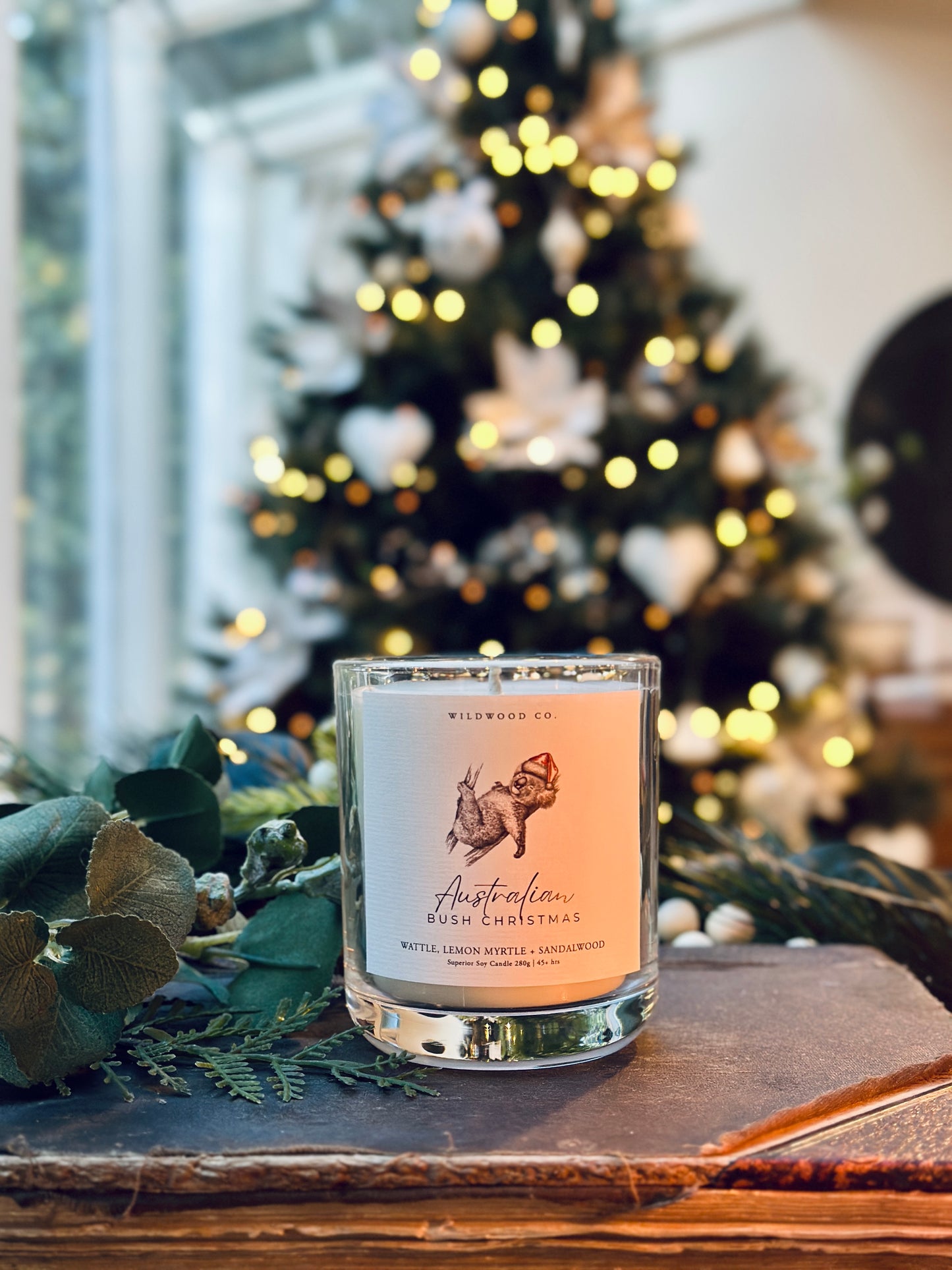 AUSTRALIAN BUSH CHRISTMAS with Wattle, Lemon Myrtle + Sandalwood