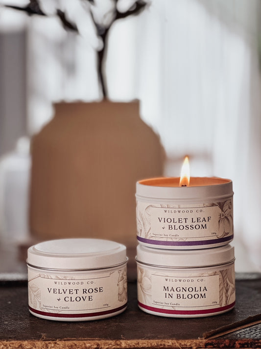 MAGNOLIA IN BLOOM with Tuberose, Lily + White Musk | 180g